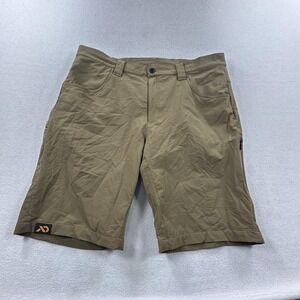 First Lite Corrugate Shorts Mens XL Brown Stretch Cargo Hiking Hunting Outdoor